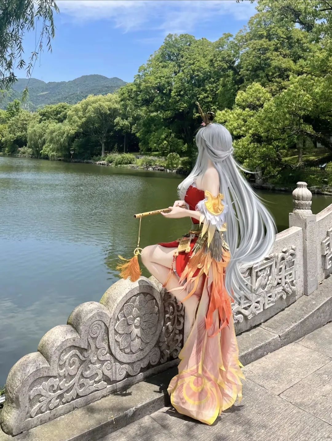 身无彩凤双飞翼，心有灵犀一点通#王昭君#凤凰于飞#cos#王者荣耀#御姐