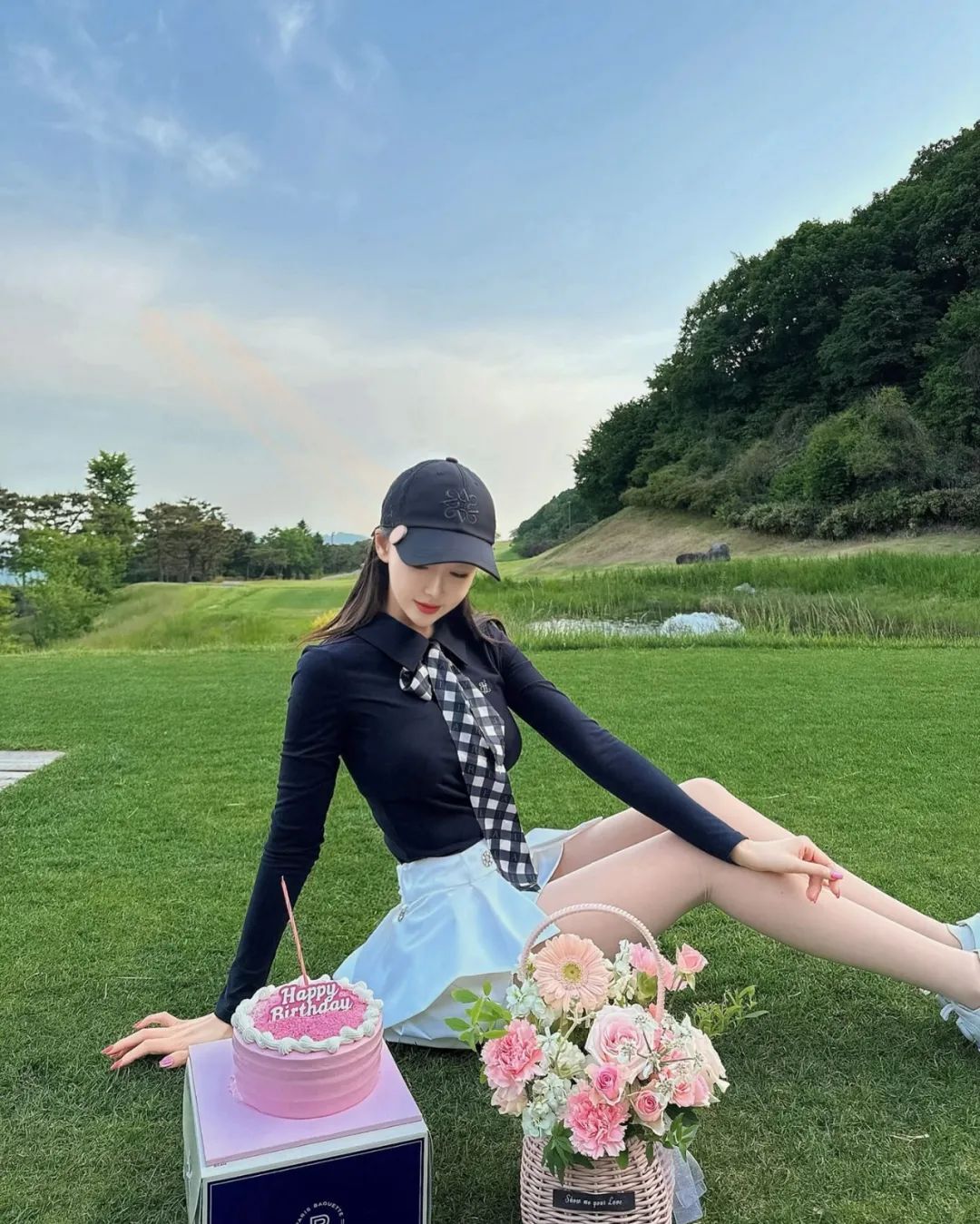 高尔夫女神！顶级身材太润了