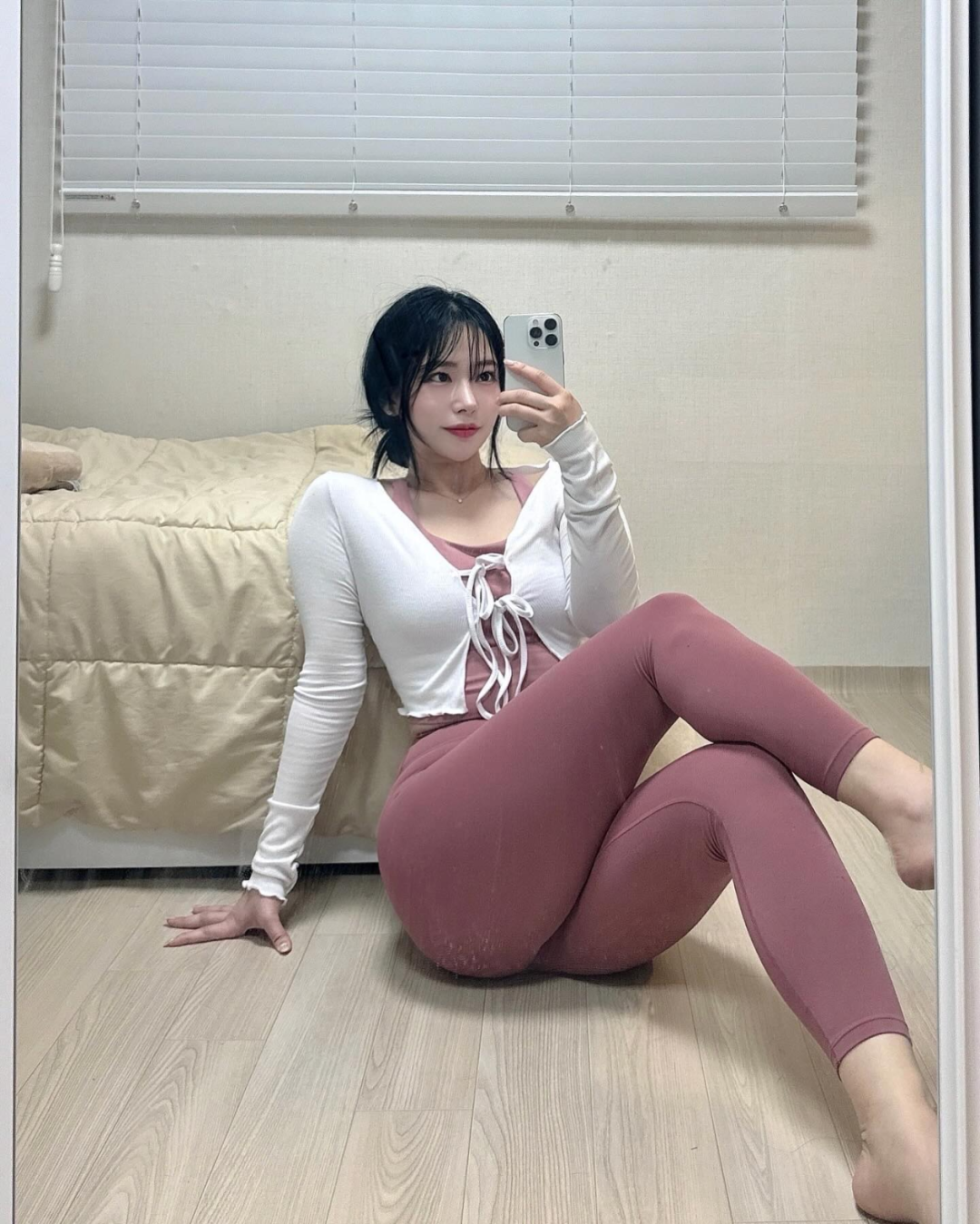 瑜伽裤天花板！韩国第一美臀！太绝了吧！