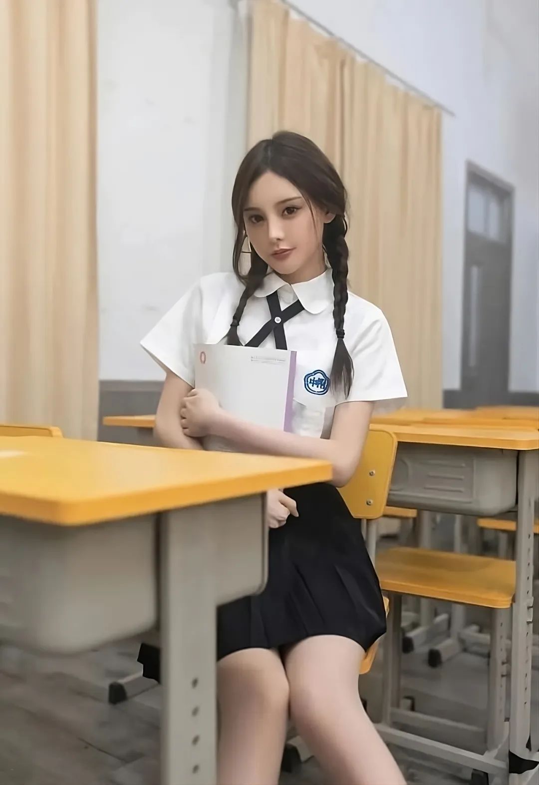 性感女大学生的日常，学妹等我！