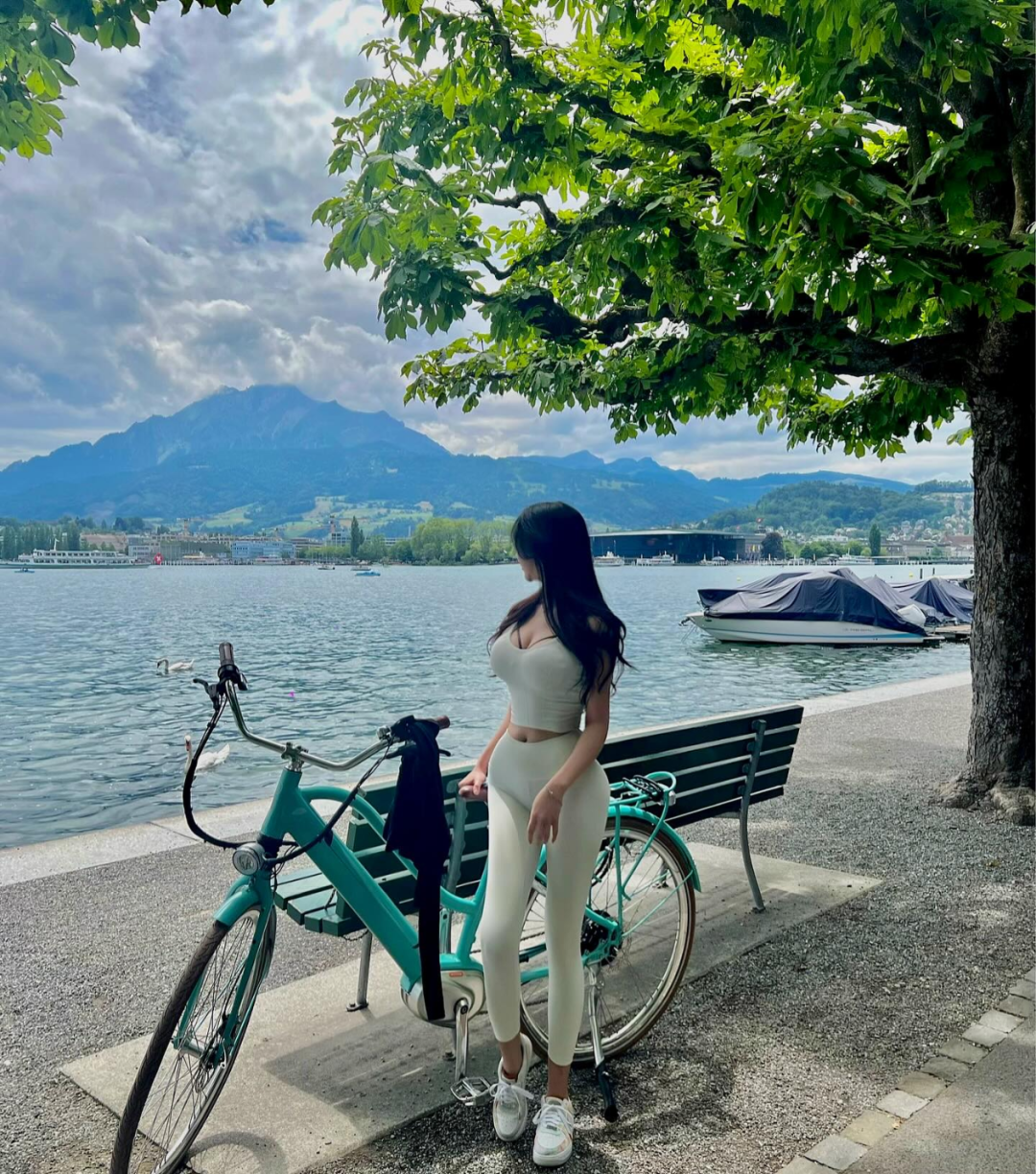 透视装！瑜伽裤！极品韩妹爽翻天！