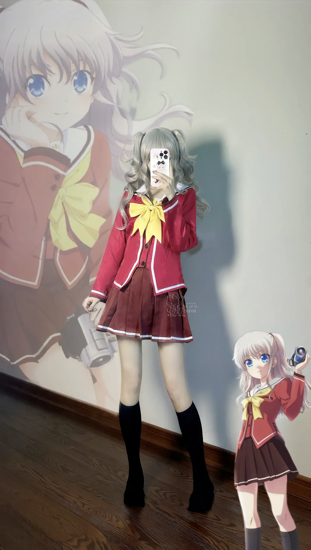 喂 等你回来，到时候我们就成为恋人吧！#友利奈绪#charlotte#cos#动漫