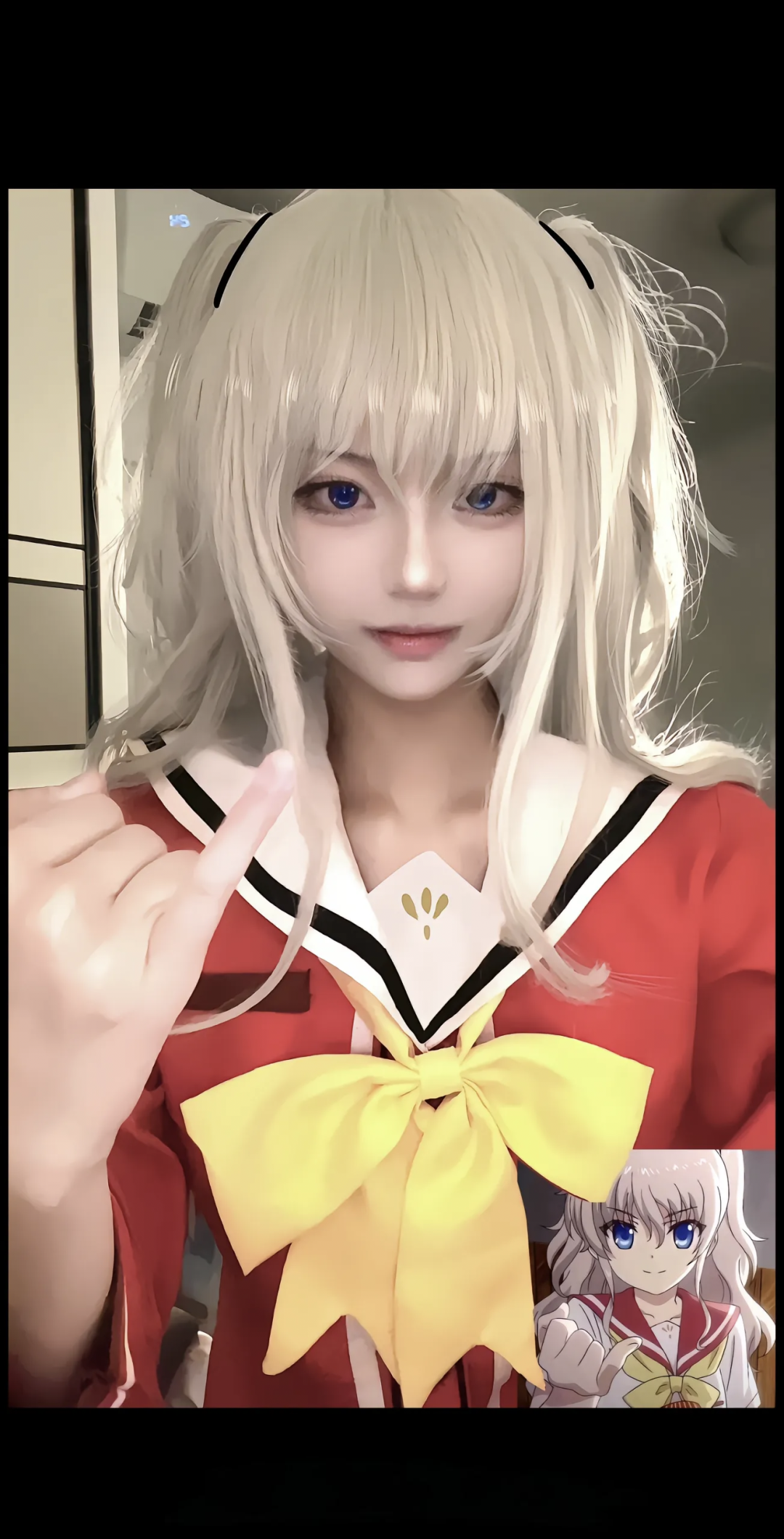 喂 等你回来，到时候我们就成为恋人吧！#友利奈绪#charlotte#cos#动漫
