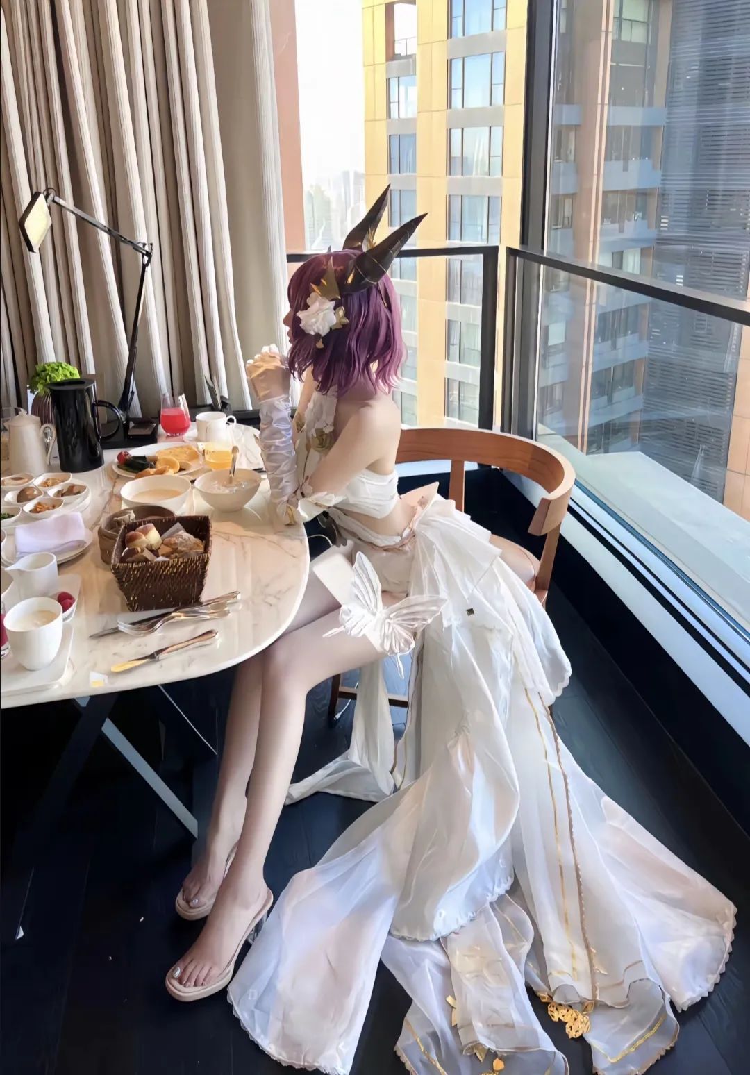 从今天开始，成为你的理想型。#龙姬#古蕾娅#玛娜利亚魔法学院#cos#御姐#