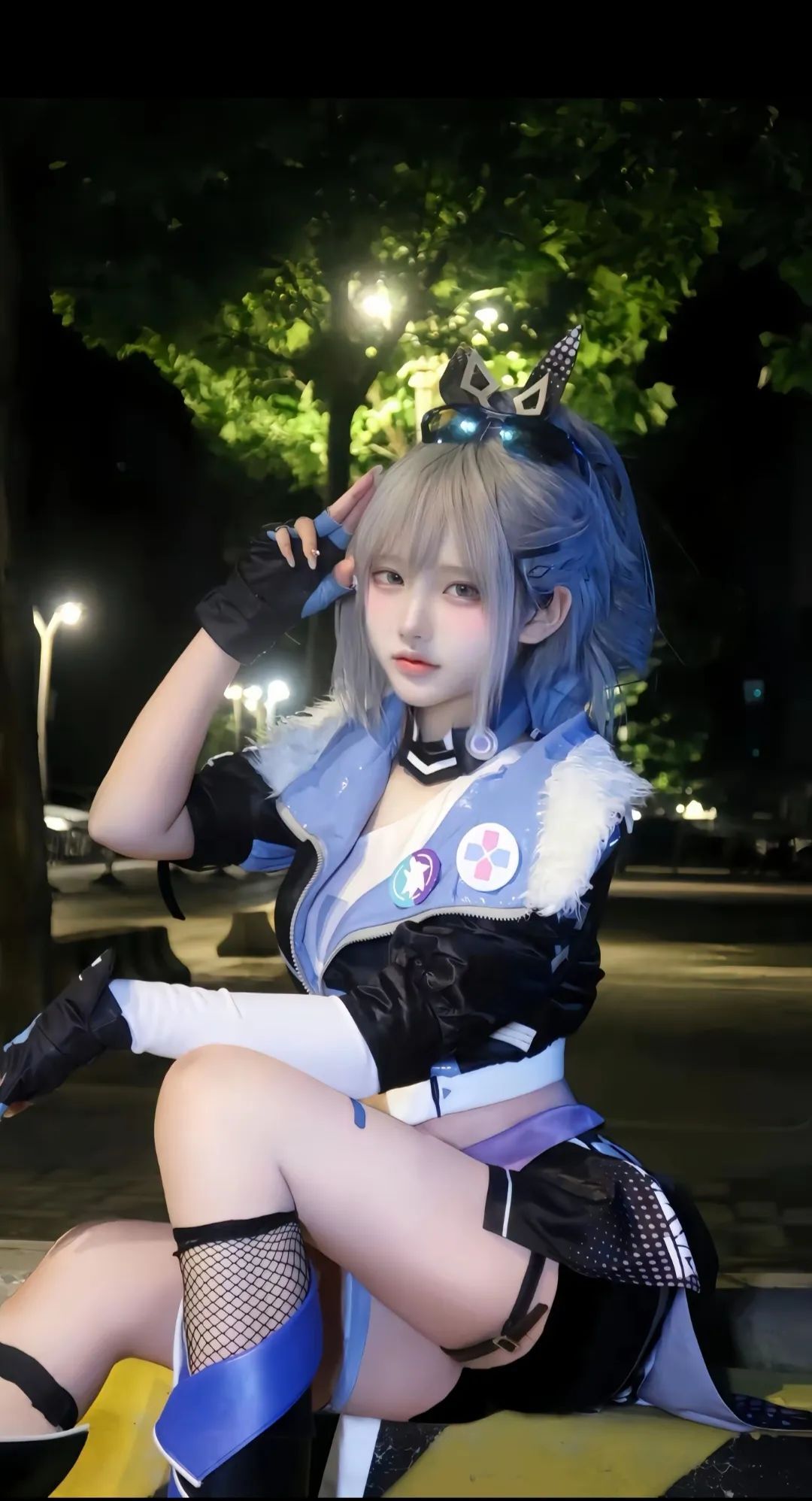 “即使你忘记了我，我也不会忘记你，无论重来多少次，我都会拯救你”#银狼#崩坏星穹铁道#cos#假如在午夜入梦#甜妹