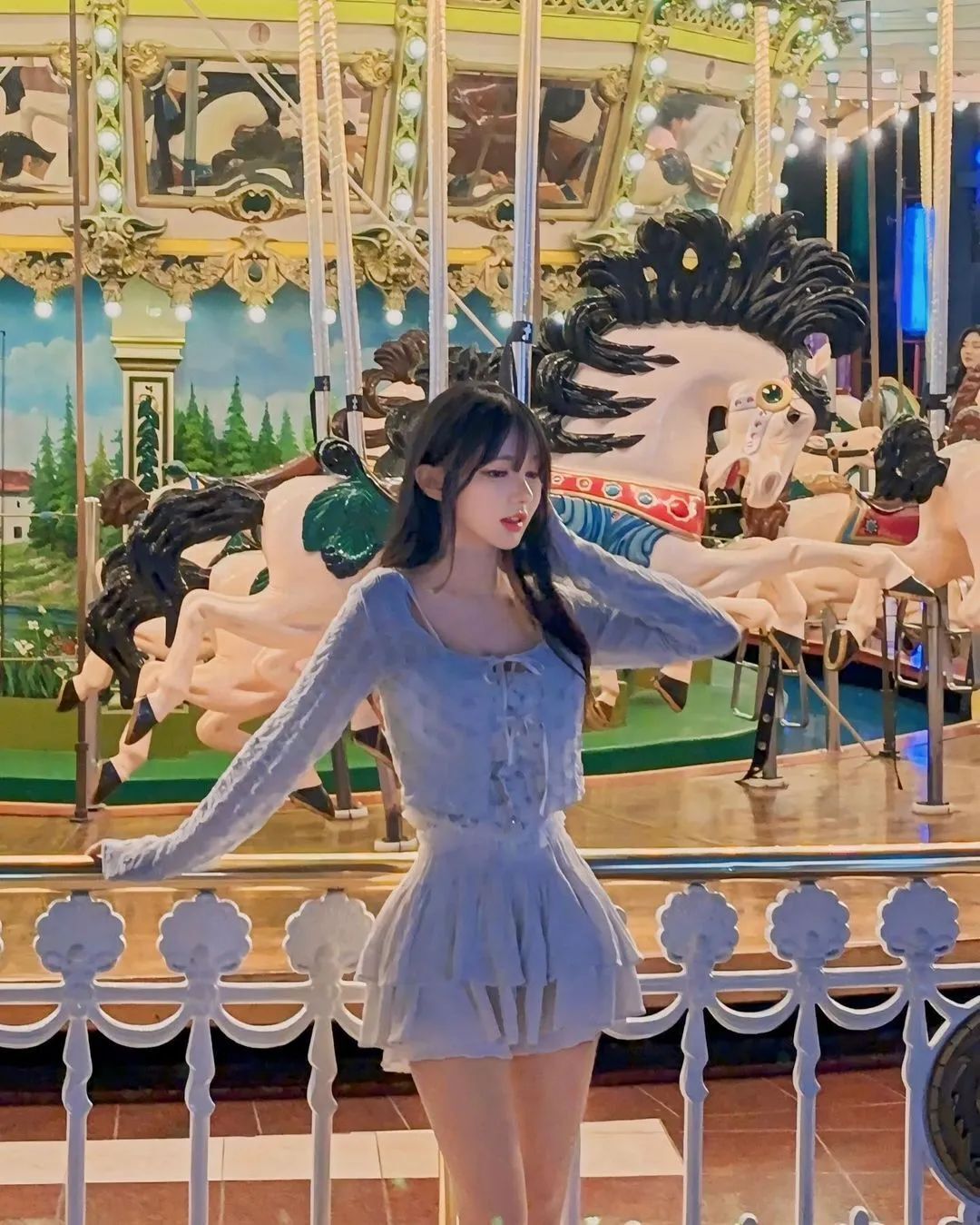 韩国顶级网红！苗条身材，又美又甜，爱了爱了