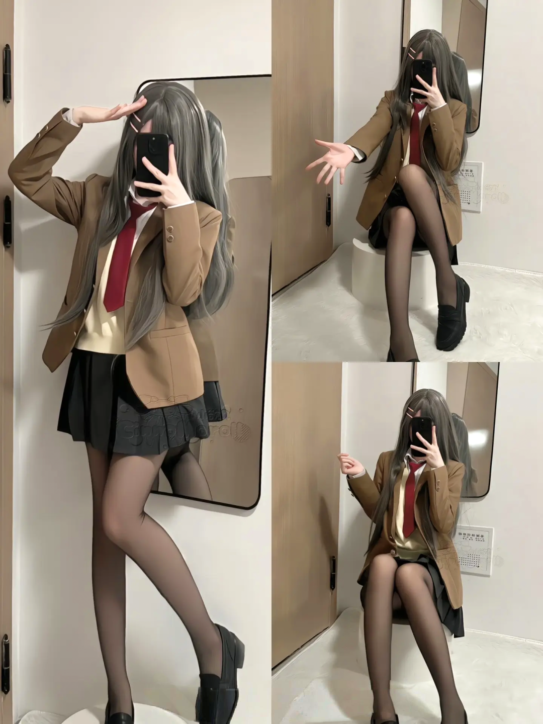 我比你想象中还要喜欢你#樱岛麻衣cos#jk#请和我约会#cos