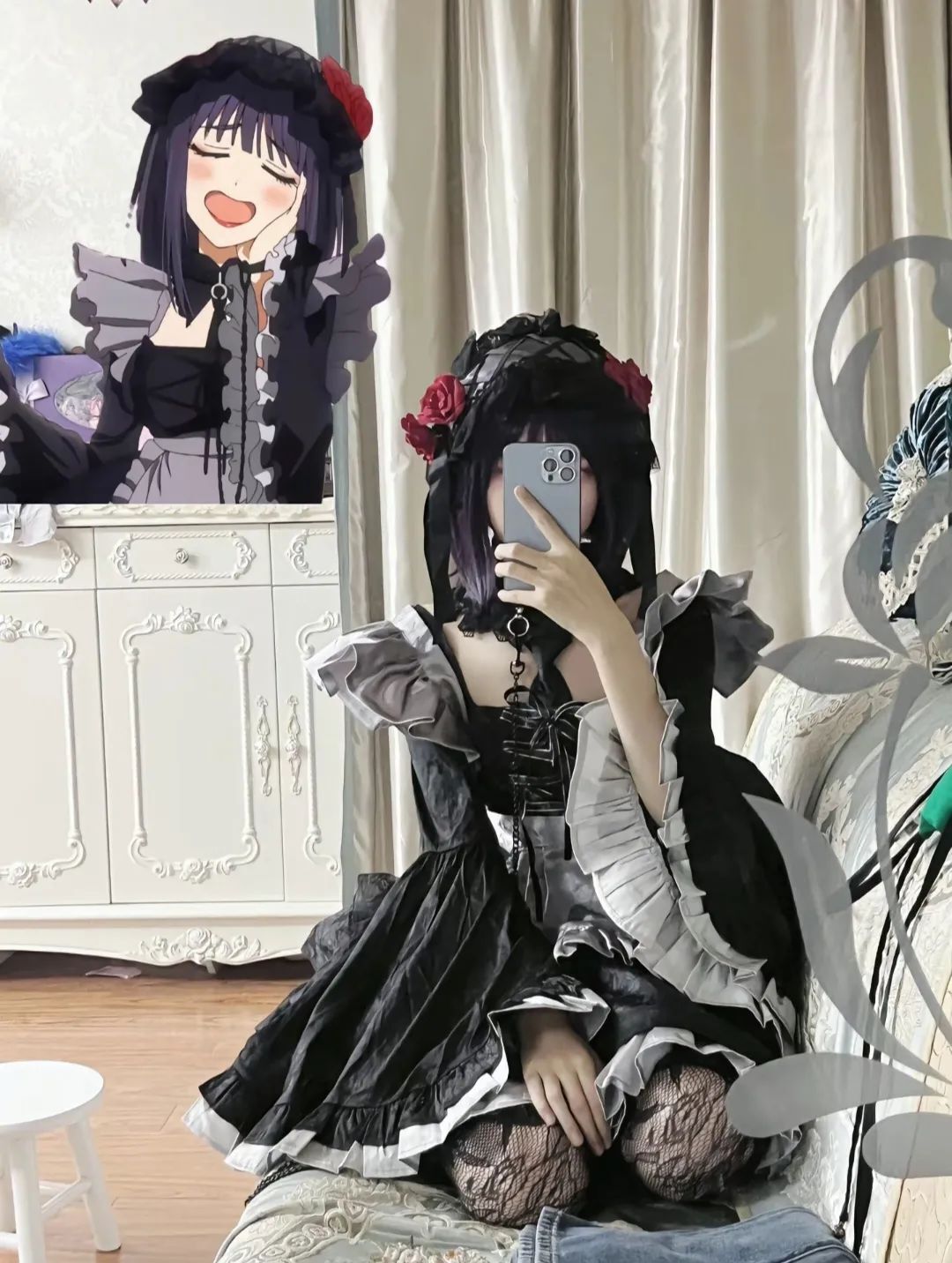 和我坠入爱河吧 黑江雫老婆等你回家哦#黑江雫#cosplay#更衣人偶坠入爱河#喜多川海梦