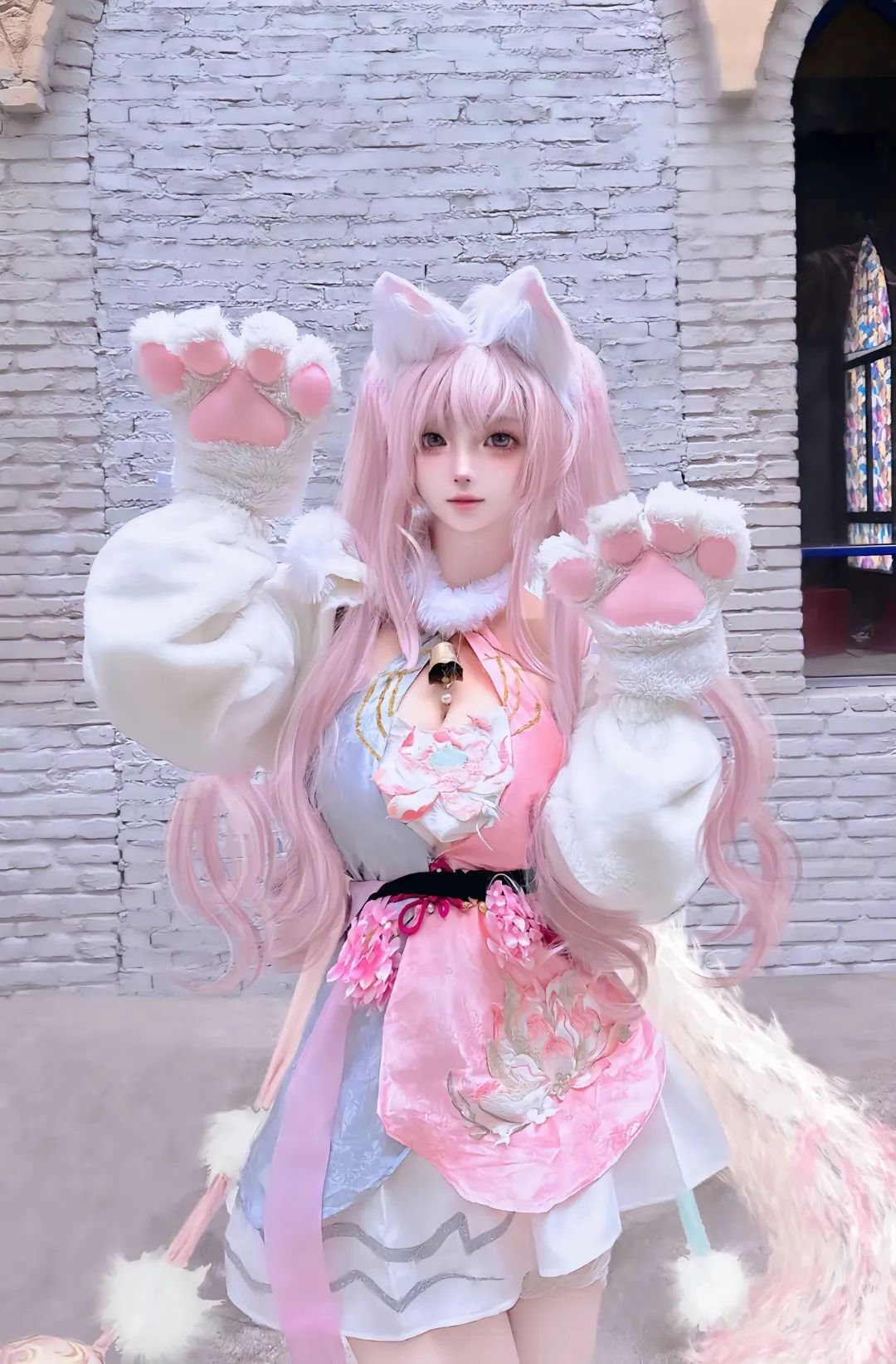 “后来我不再奢求幸福“只希望你和我平平安安”#沈妙#朱雀星衣#永劫无间#cos#平安#甜妹#沈秒皮肤cos