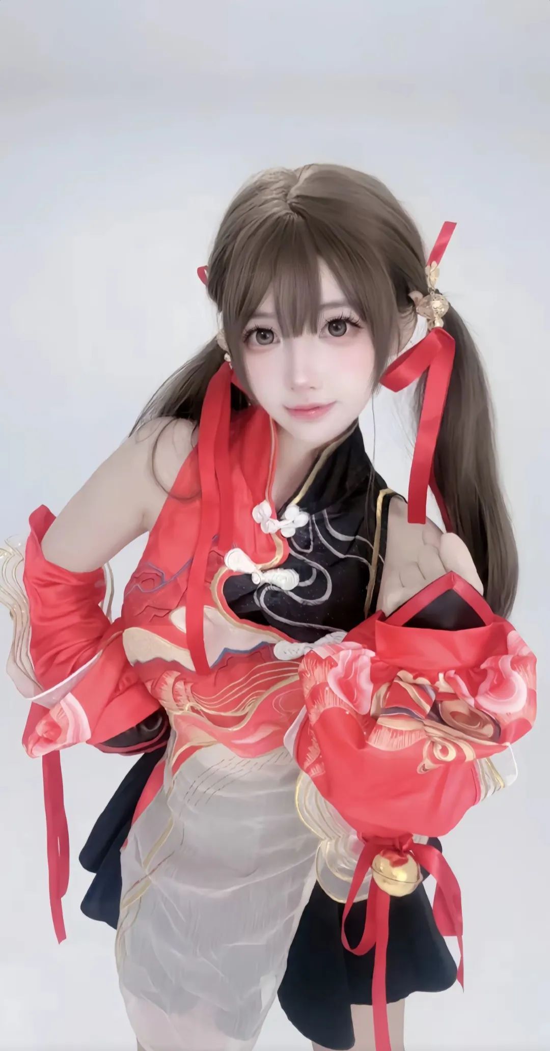“后来我不再奢求幸福“只希望你和我平平安安”#沈妙#朱雀星衣#永劫无间#cos#平安#甜妹#沈秒皮肤cos