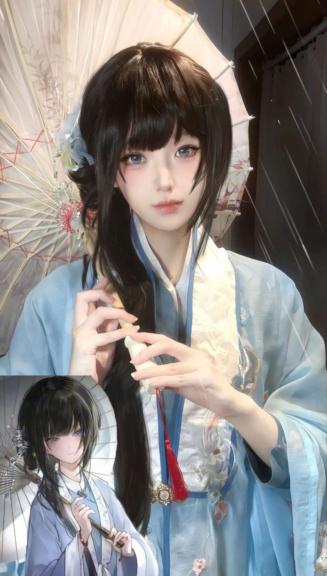 “饿殍遍地皆良人 轻舟烟雨寻满穗”#满穗#饿殍明末千里行#cos#galgame#甜妹