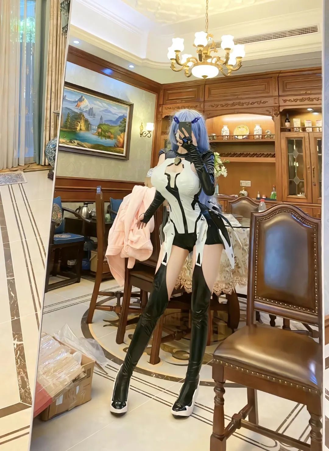 如果我有心脏的话，一定会为你跳动。#cos#蕾西亚#没有心跳的少女##漫展#御姐