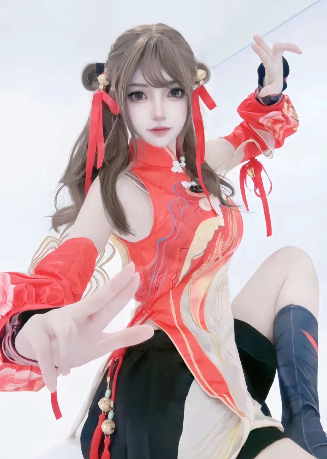 “后来我不再奢求幸福只希望你我平安”#沈妙#朱雀星衣#永劫无间穿搭#永劫暖暖#平安#千机喵