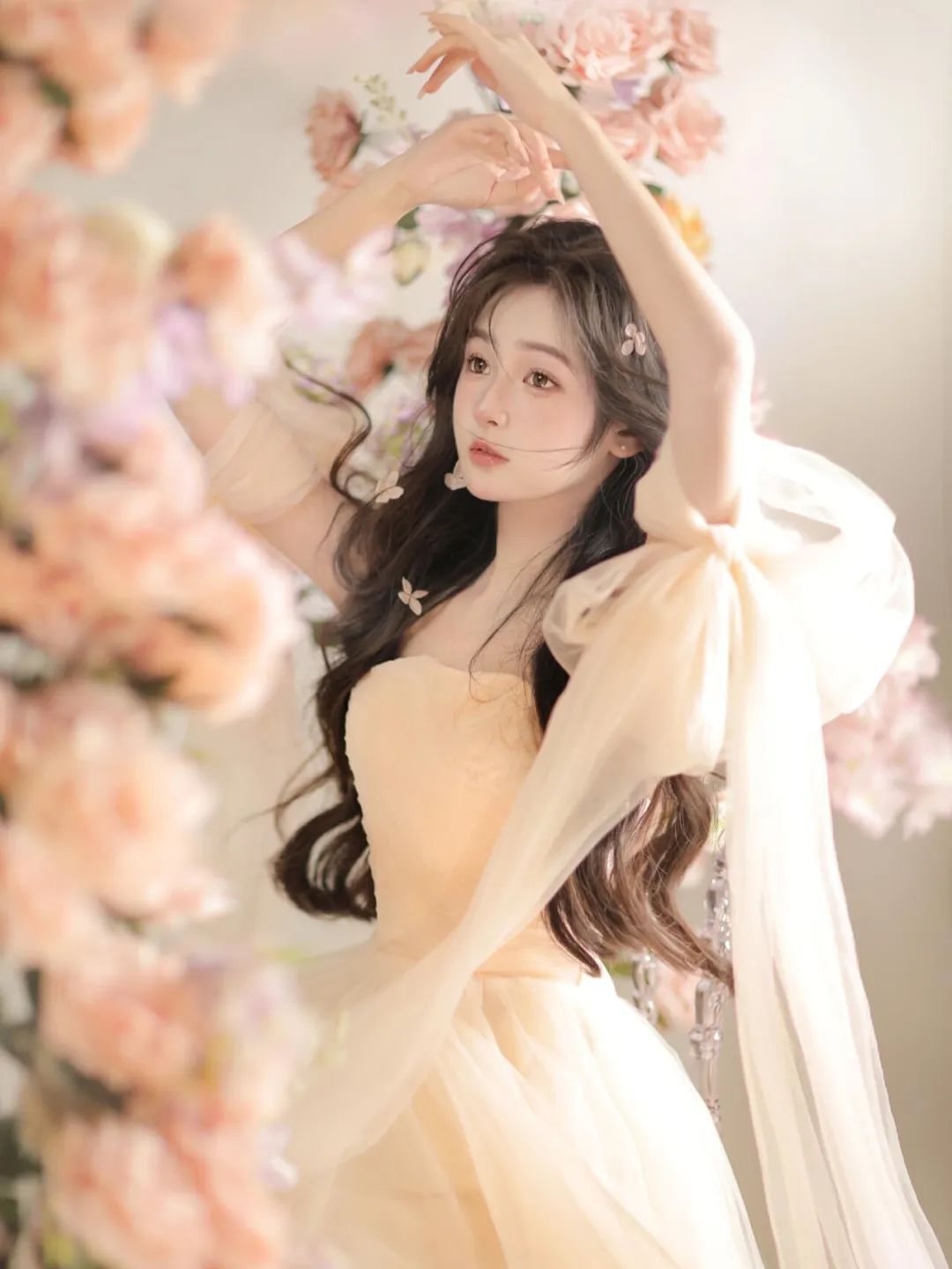 “风很温柔，花很浪漫”