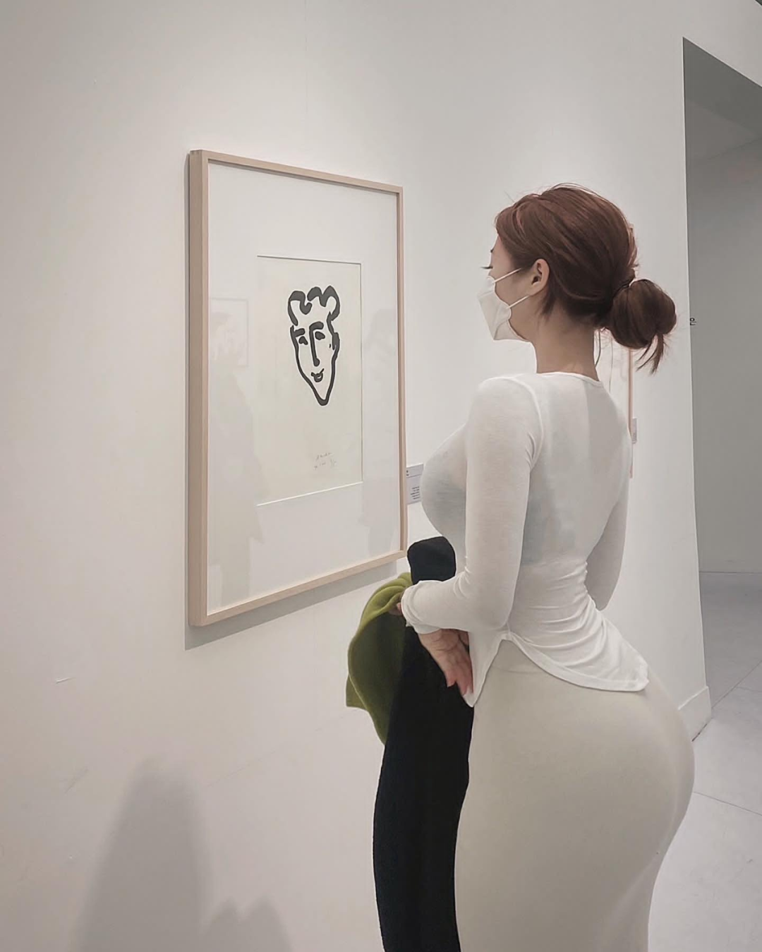 练习瑜伽的身材！真的很好啊！