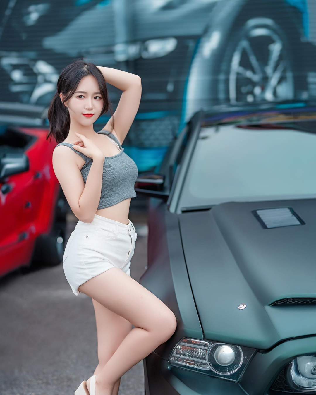 颜值也太高了吧！身材真的顶啊！