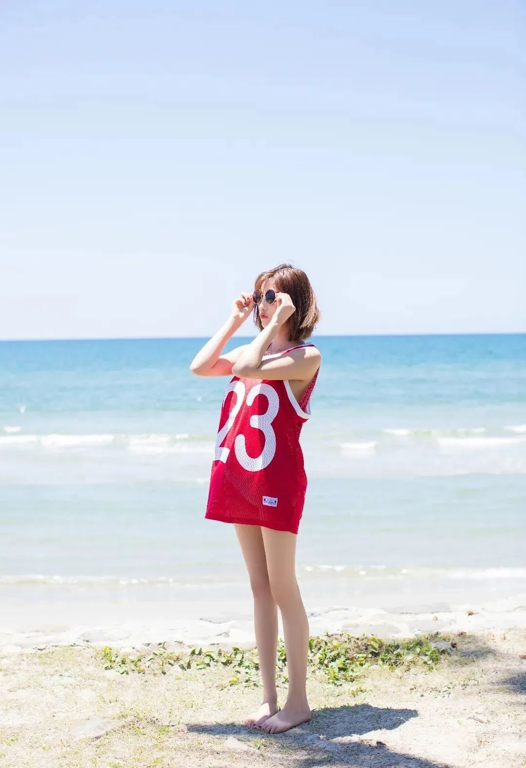 穿23号球衣的小姐姐，爱了爱了！