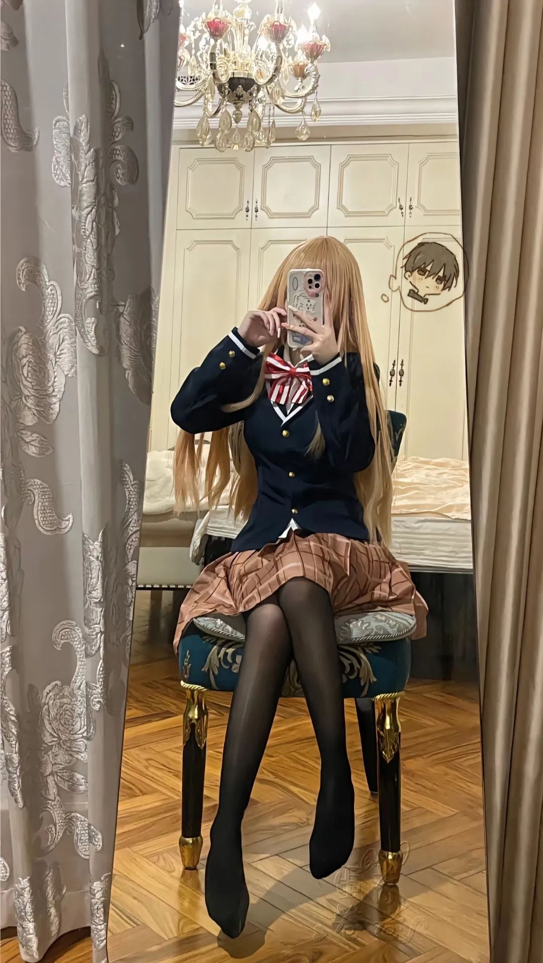 想和你牵着手在海边散步#想和你手牵着手一起散步#稚名真昼#稚名真昼天使大人cos#关于邻家的天使不知不觉把我惯成废人这件事