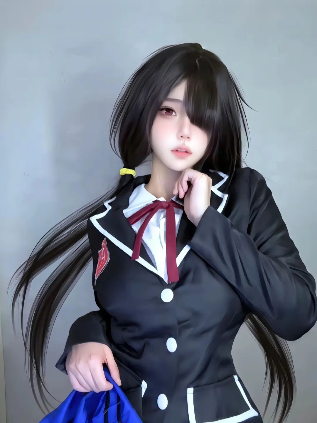 #动漫#约会大作战 如果全世界都否定你的话，那么我就要超过他们更加的选择你#时崎狂三cos