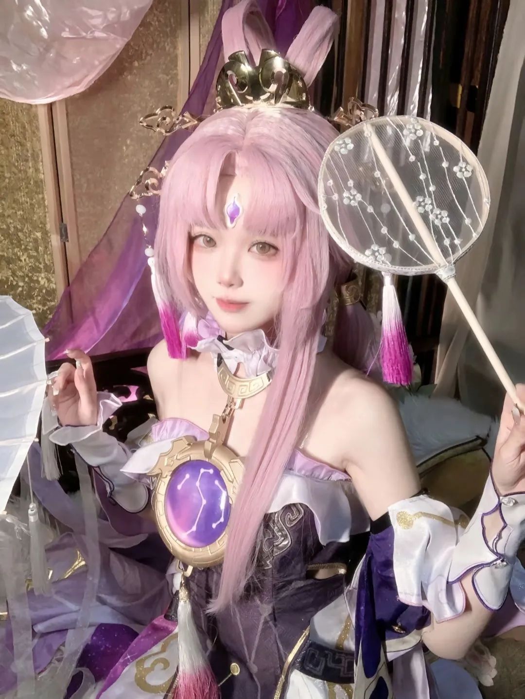 做一个无途的归人 不如做一个有梦的乘客#符玄#崩坏星穹铁道#cos#星穹之旅#甜妹