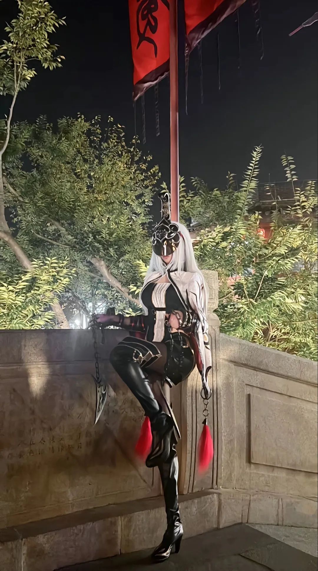 或许前路永夜，即便如此我们也要前进，星光即使微弱也会为我们照亮前途#纪莹莹#cos#御姐#永劫无间