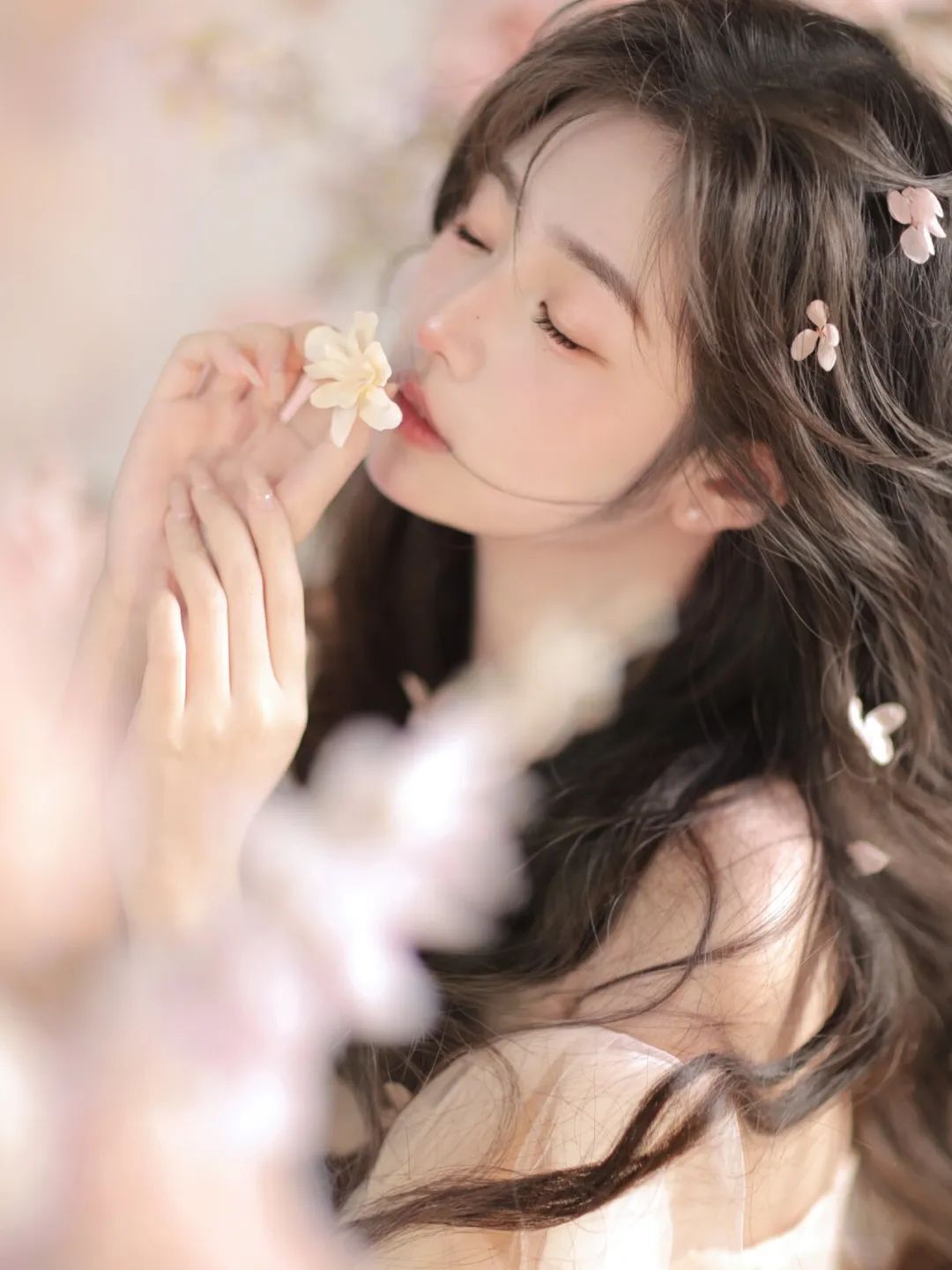 风很温柔，花很浪漫