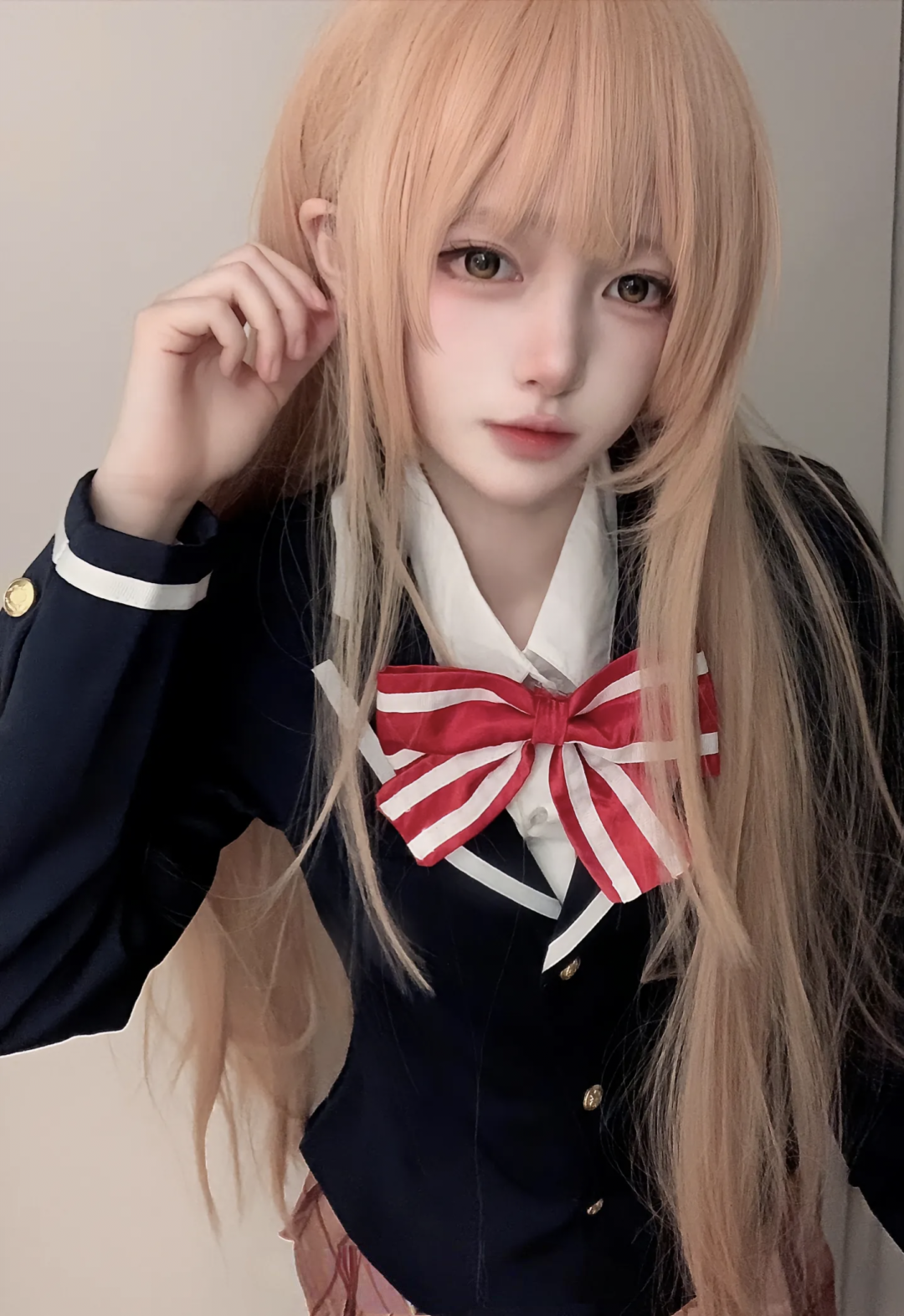 想和你牵着手在海边散步#想和你手牵着手一起散步#稚名真昼#稚名真昼天使大人cos#关于邻家的天使不知不觉把我惯成废人这件事