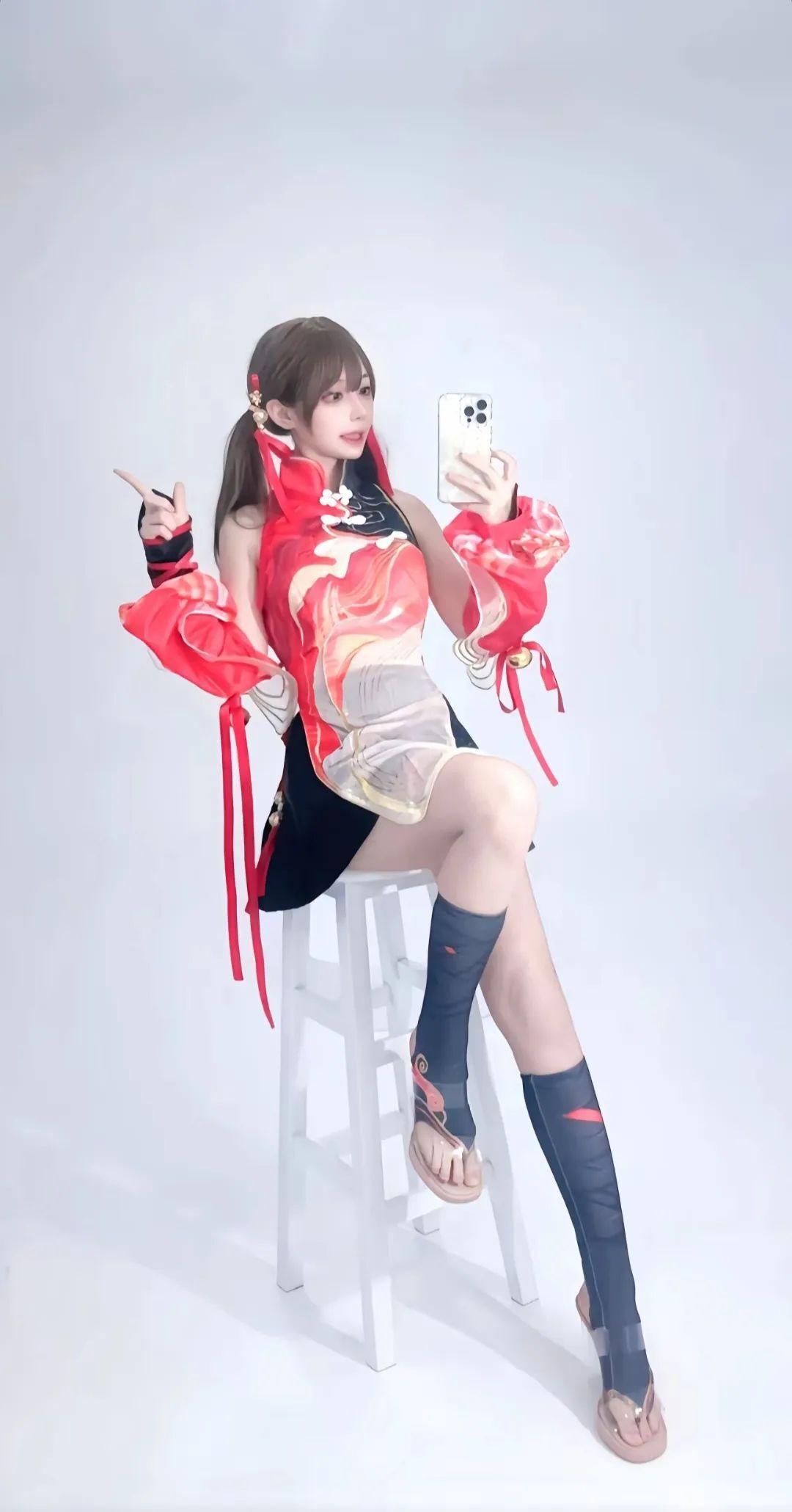 “后来我不再奢求幸福“只希望你和我平平安安”#沈妙#朱雀星衣#永劫无间#cos#平安#甜妹#沈秒皮肤cos