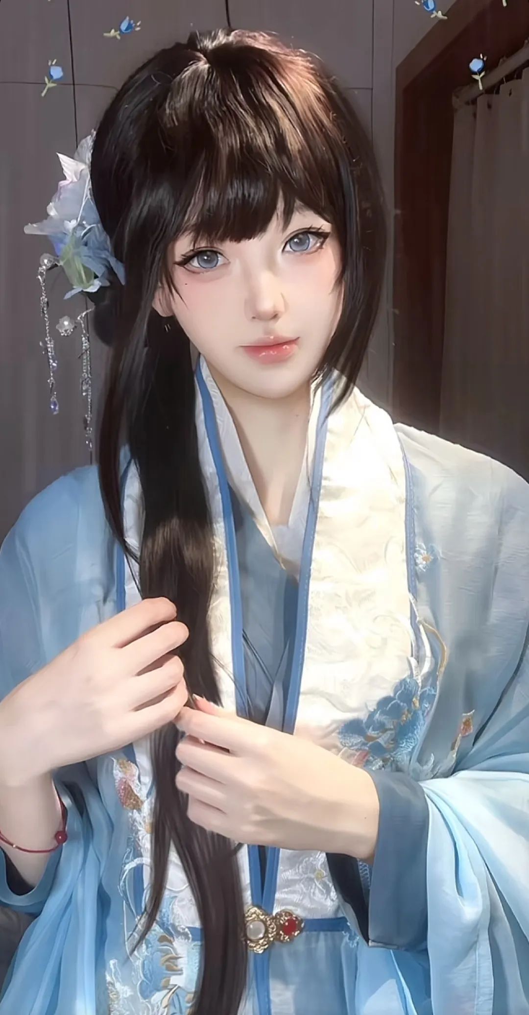 “饿殍遍地皆良人 轻舟烟雨寻满穗”#满穗#饿殍明末千里行#cos#galgame#甜妹