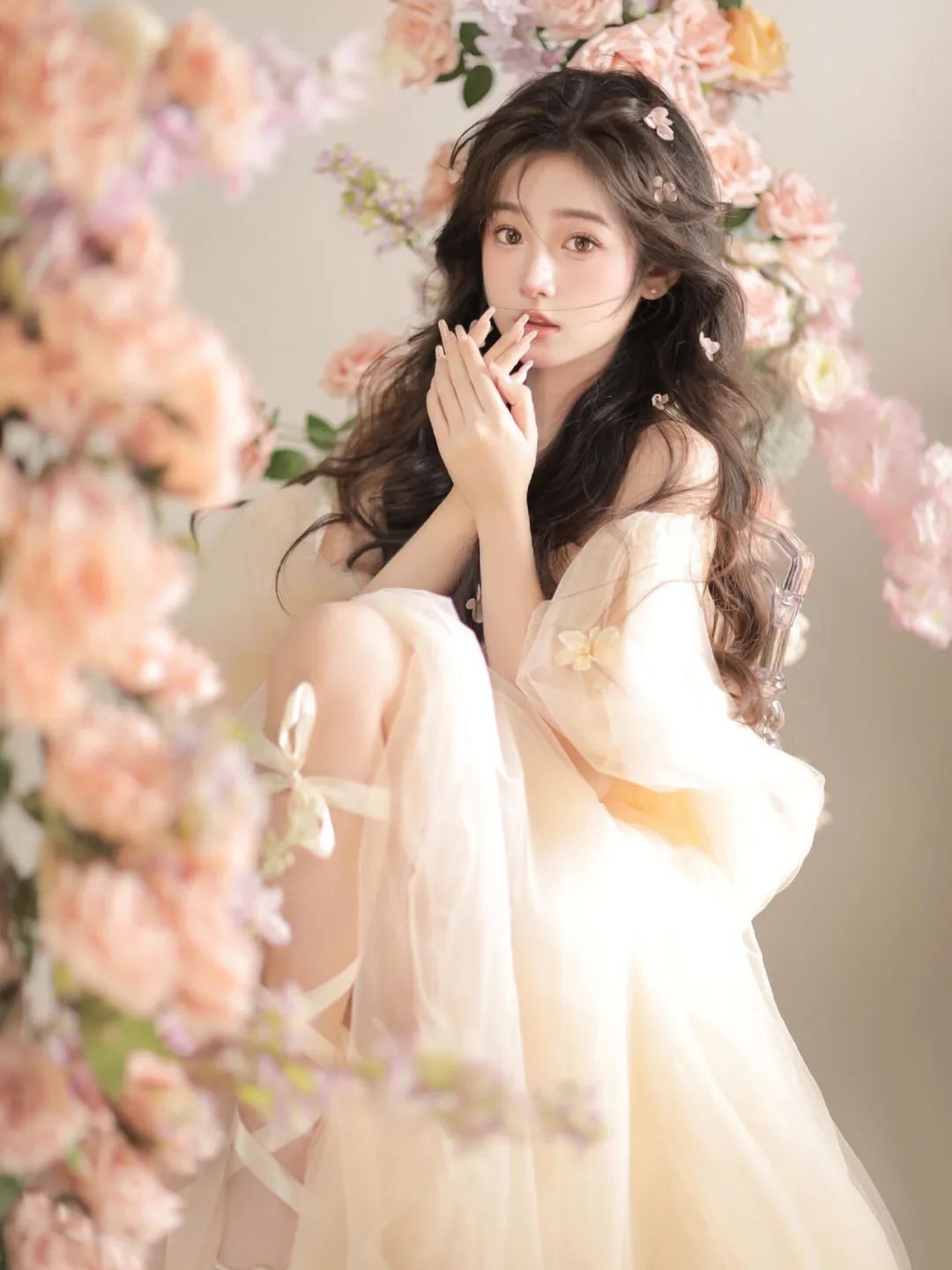 风很温柔，花很浪漫