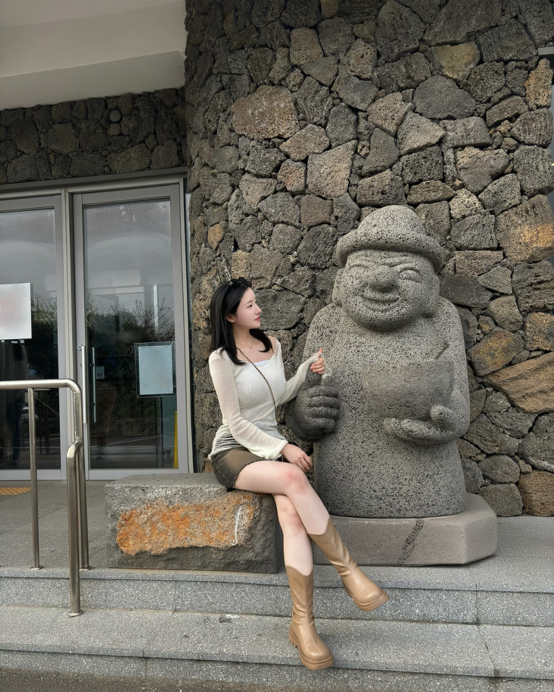身材比例太棒了！颜值高气质佳！