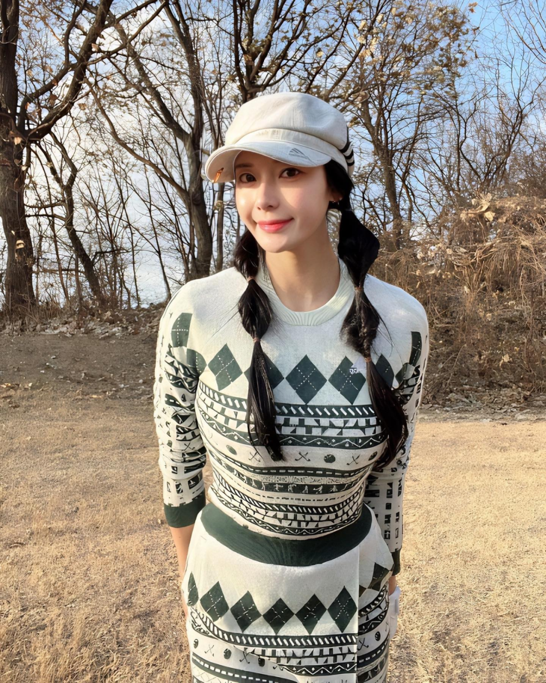 高尔夫女神！也太好看了吧！身材顶！