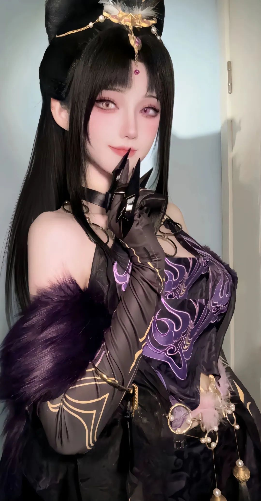 “臣服于我的脚下吧”你的灵魂我收下了#玉玲珑#cos#狐狸#永劫无间#御姐