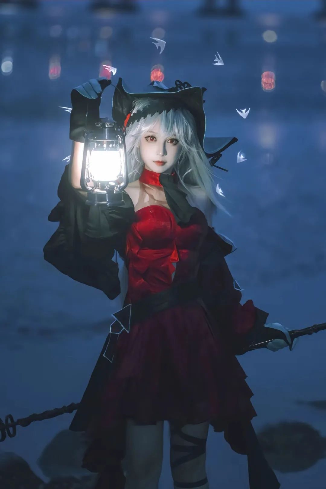 你说会拯救世界，也包括我吗?#斯卡蒂#cos#明日方舟#御姐#浊心斯卡蒂