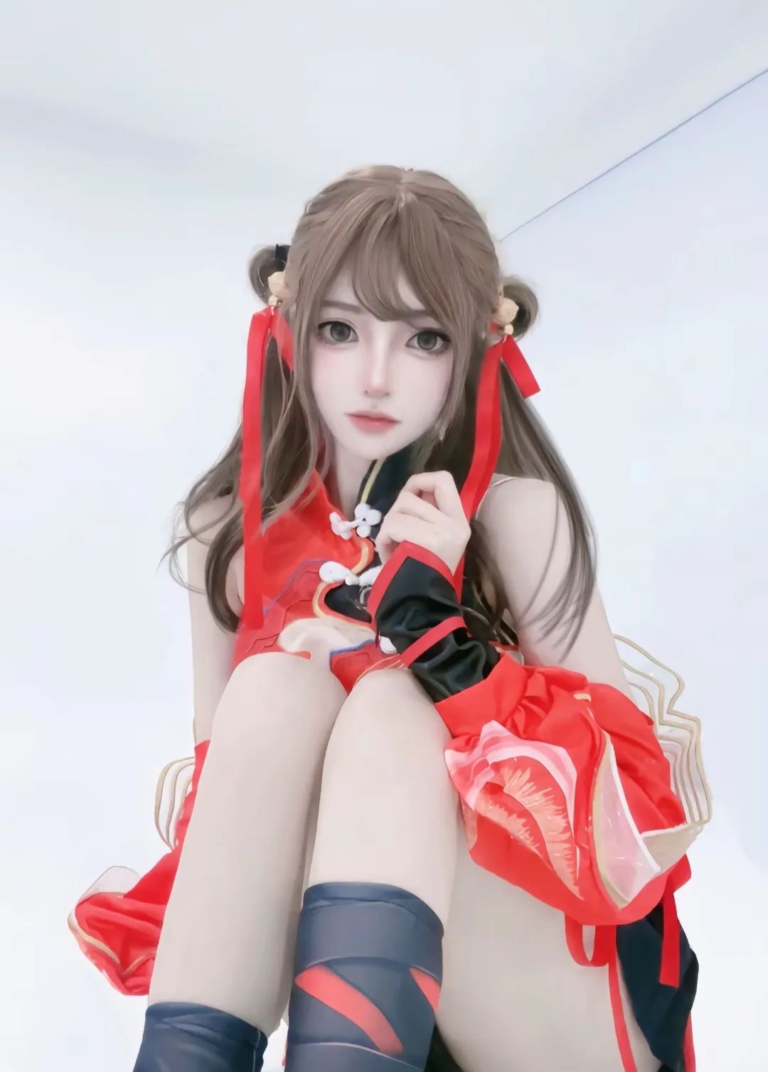 “后来我不再奢求幸福只希望你我平安”#沈妙#朱雀星衣#永劫无间穿搭#永劫暖暖#平安#千机喵