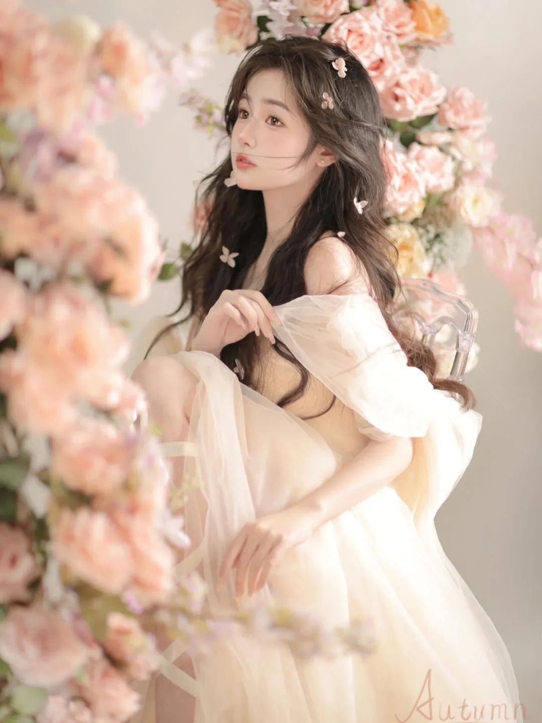 “风很温柔，花很浪漫”