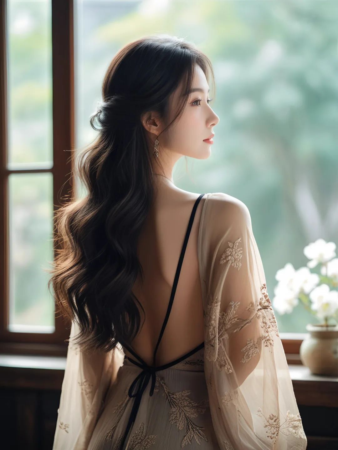 绝美背影