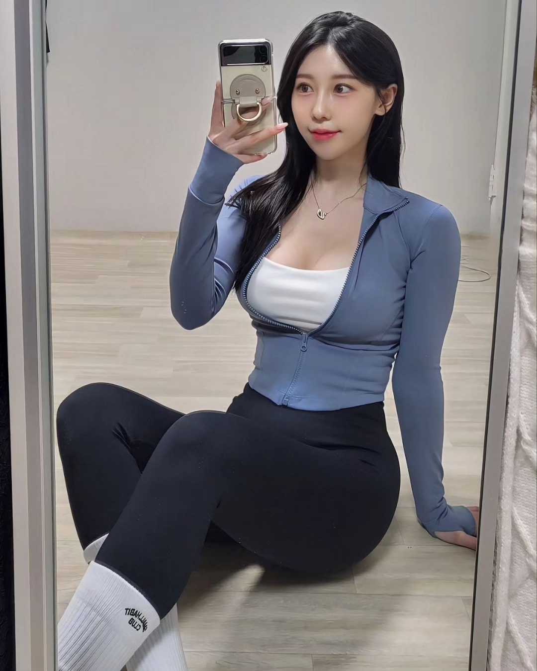 好身材怎么拍照都好看！这个没有争议吧！