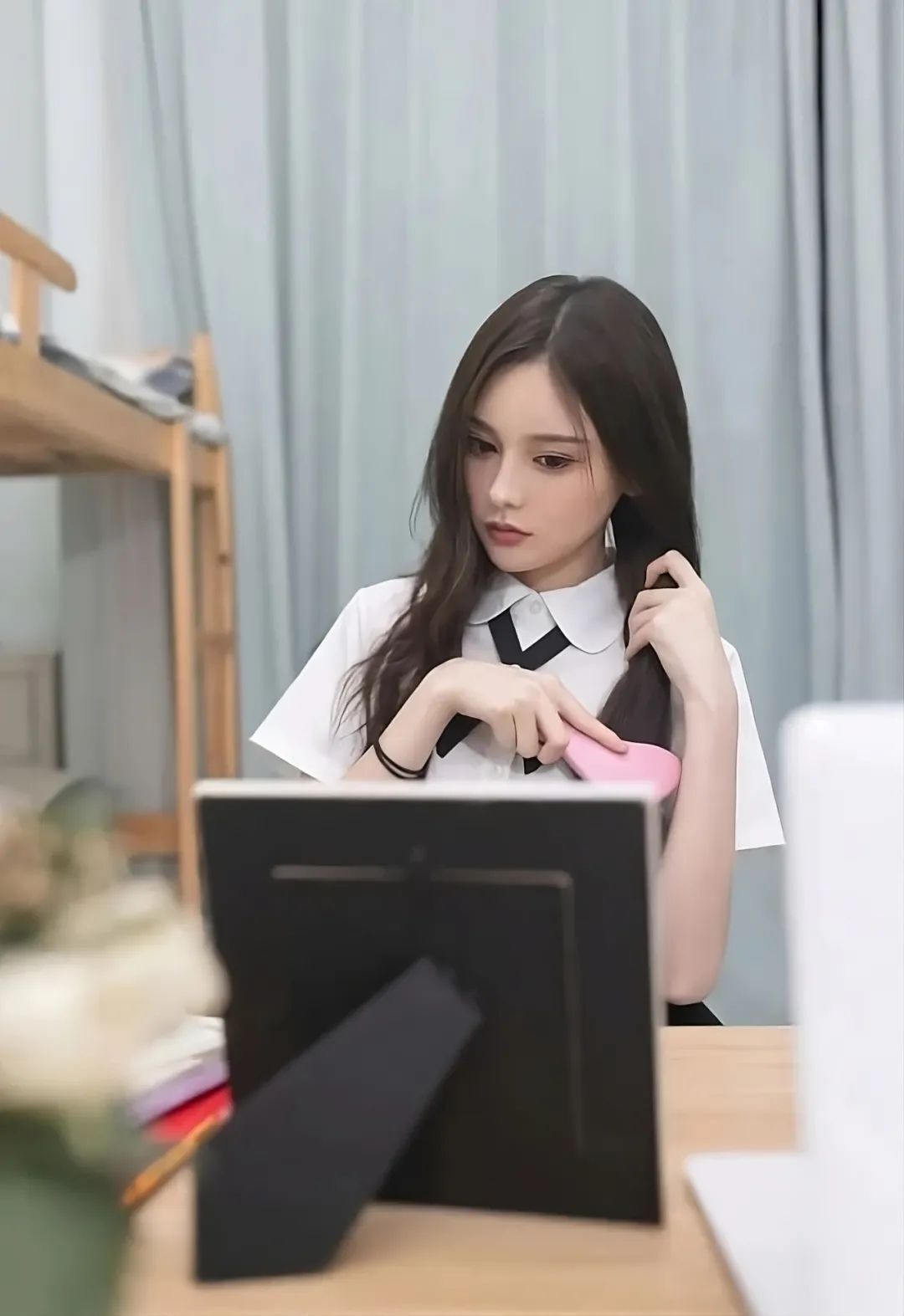 性感女大学生的日常，学妹等我！