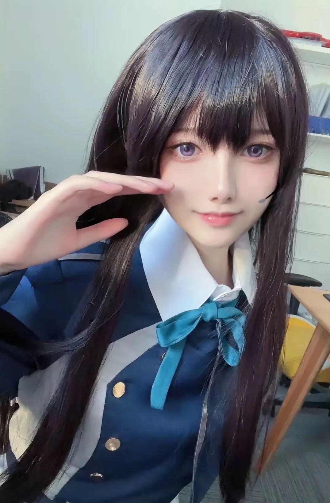 “我觉得你是世界上另一个我，遇见你之后，生命才变得完整”#井之上泷奈#锦木千束#LycorisRecoil#动漫推荐#cos#