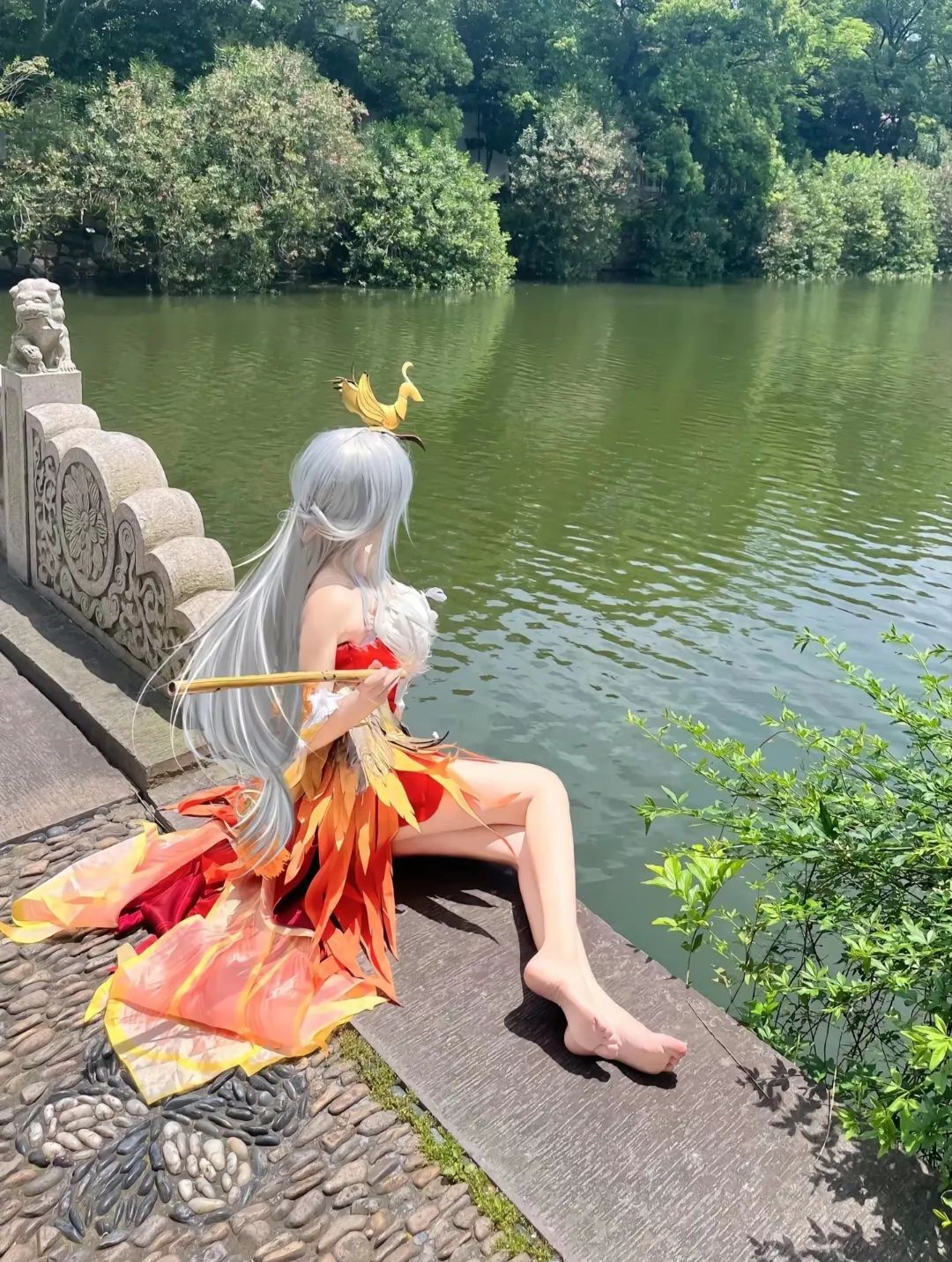 身无彩凤双飞翼，心有灵犀一点通#王昭君#凤凰于飞#cos#王者荣耀#御姐