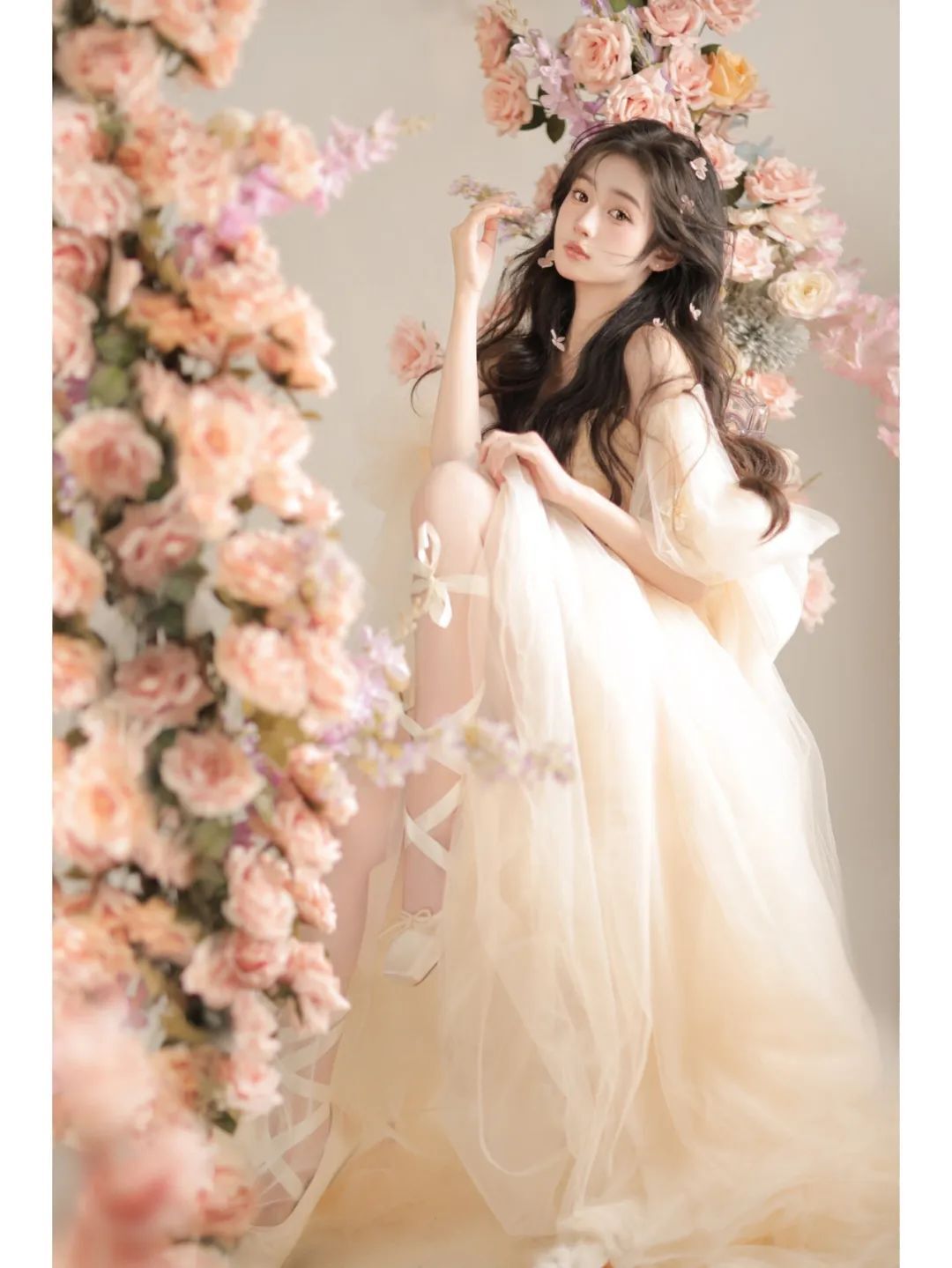 风很温柔，花很浪漫