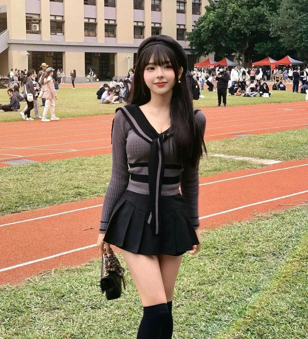 纯欲小台妹！白嫩肌肤，甜蜜可爱！爱了爱了