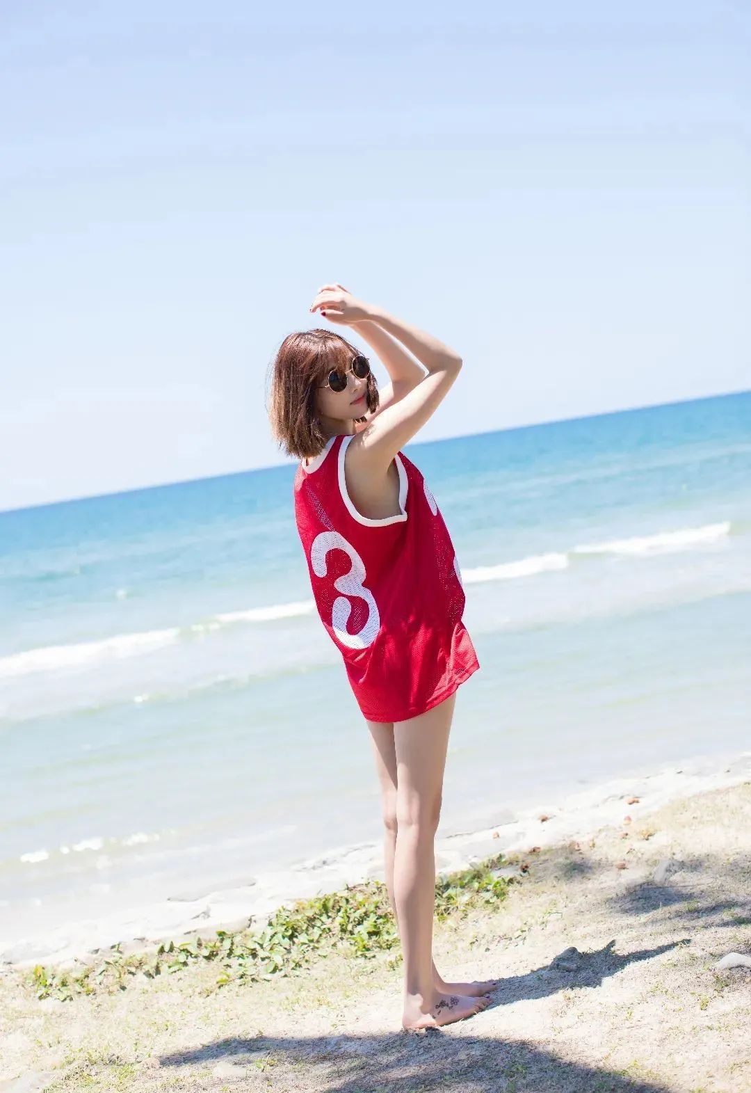 穿23号球衣的小姐姐，爱了爱了！