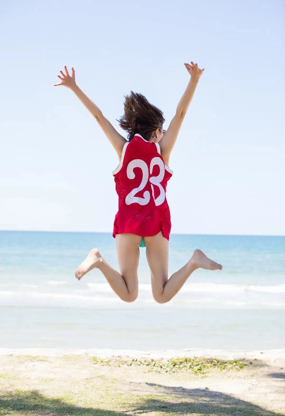 穿23号球衣的小姐姐，爱了爱了！