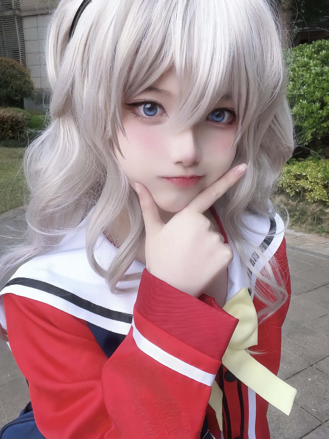 喂 等你回来，到时候我们就成为恋人吧！#友利奈绪#charlotte#cos#动漫