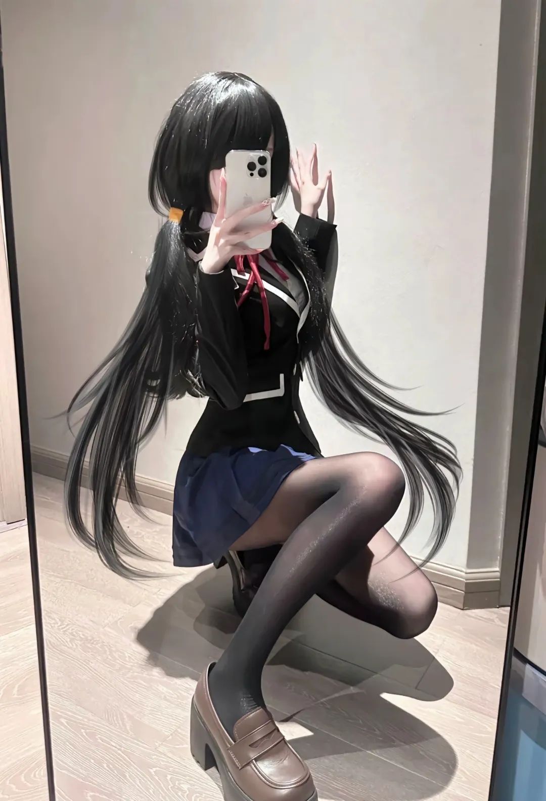 #动漫#约会大作战 如果全世界都否定你的话，那么我就要超过他们更加的选择你#时崎狂三cos