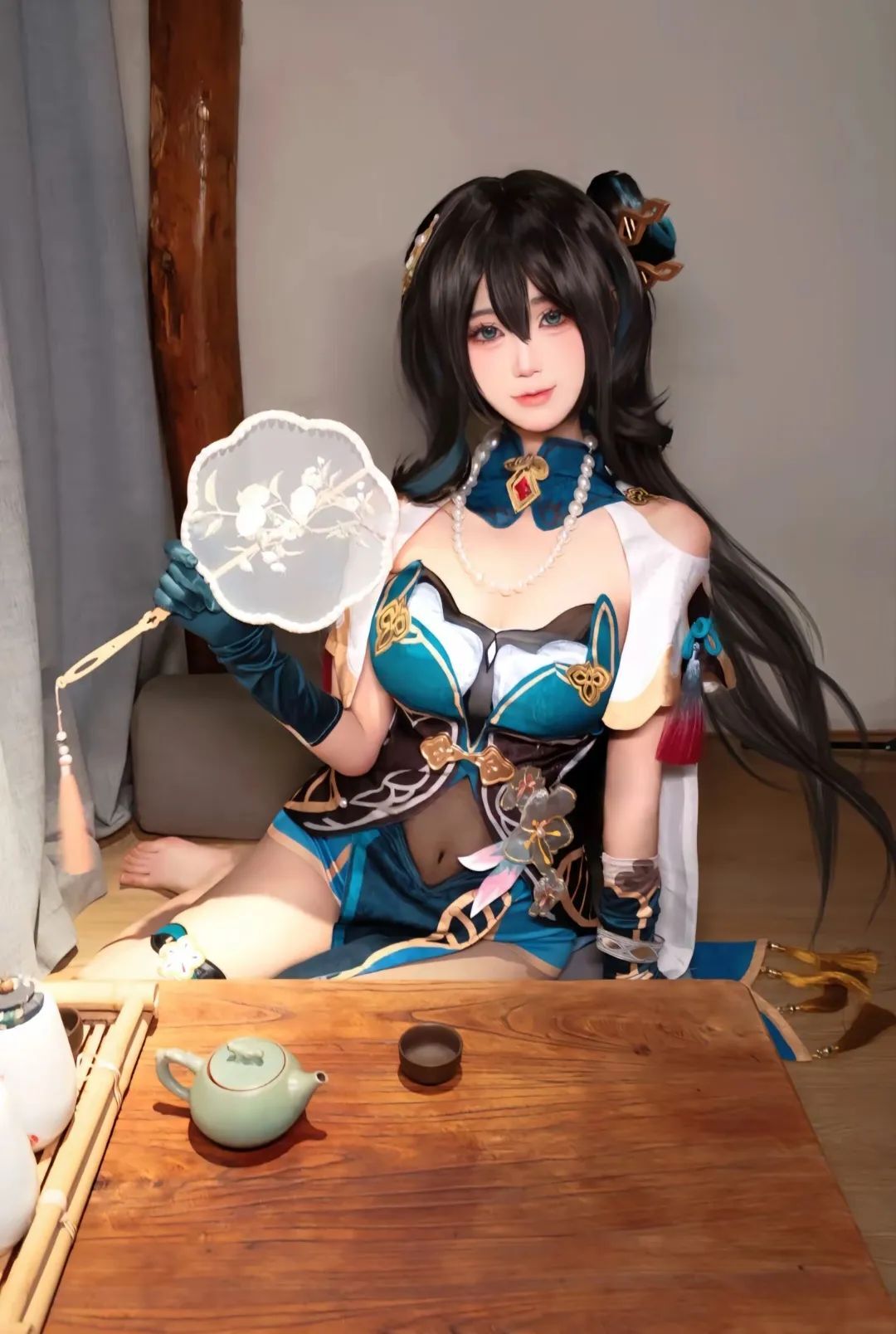 或许你可以叫我阮·梅“生命里绽放的每一片花瓣，无论何时盛放，都会有被风吹落的那一天”#阮梅#COS#崩坏星穹铁道#甜妹#御姐