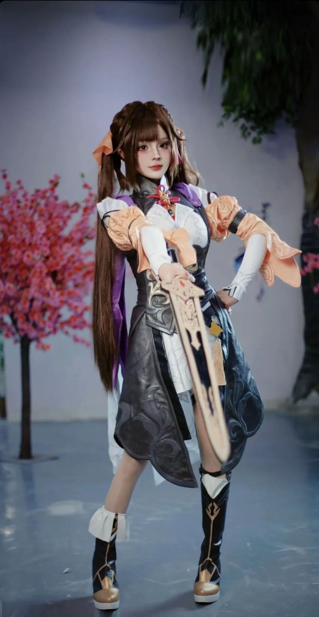 “如果这个世界否定你，那么我会和你一起否定这个世界”#素裳#cos#崩坏星穹铁道#甜妹#星穹之旅