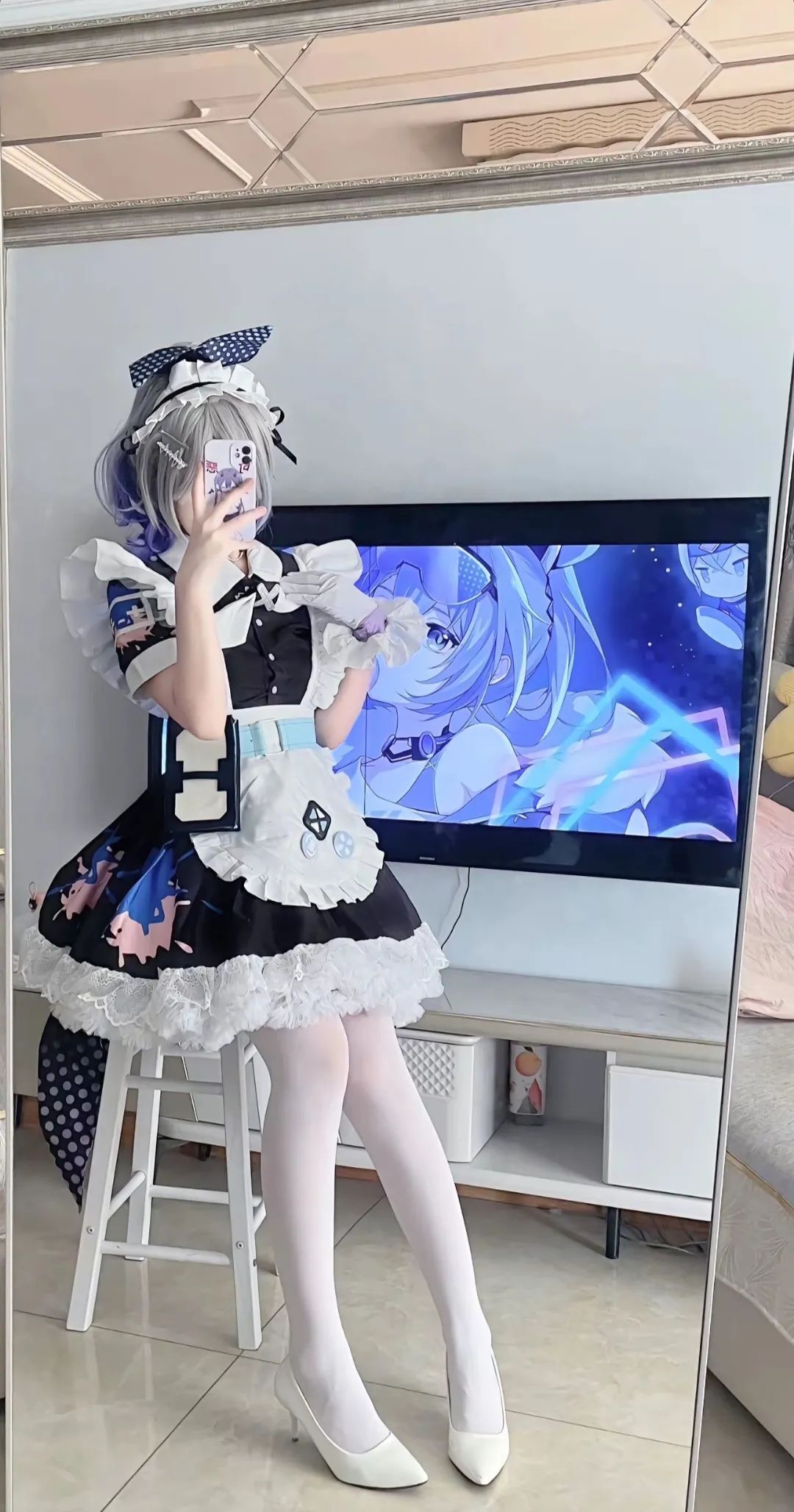 “即使你忘记了我，我也不会忘记你，无论重来多少次，我都会拯救你”#银狼#崩坏星穹铁道#cos#假如在午夜入梦#甜妹
